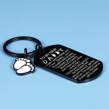将图片加载到图库查看器,Christmas Gifts for New Dad to Be First Time Dad Gifts Keychain from Wife Pregnancy Baby Announcement for Soon to Be Dad Men Birthday Gifts Father to Be Him New Father Father’s Day Fiancee New Mommy
