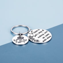 将图片加载到图库查看器,Sister Birthday Gifts Keychain for Women BFF from Best Friend Christmas New Year Thank you Jewelry Pendant a Sister Is God's Way of Making Sure Key Ring Graduation Present for Teen Girls Her Female