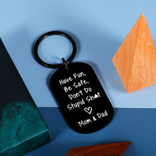 将图片加载到图库查看器,Dont Do Stupid Keychain for Son Daughter Gag Gifts Kids Teen Boys Girls Gifts Idea Funny Christmas Birthday Gifts Him Her