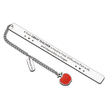 将图片加载到图库查看器,Thank You Gifts Bookmark for Teachers, Teacher Appreciation Day Gifts for Women, Teacher Gifts Bulk for Men, Teachers' Day Birthday Gifts for Tutor Professor Educator, Graduation Gifts from Students