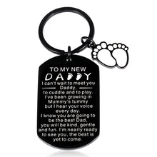 将图片加载到图库查看器,Christmas Gifts for New Dad to Be First Time Dad Gifts Keychain from Wife Pregnancy Baby Announcement for Soon to Be Dad Men Birthday Gifts Father to Be Him New Father Father’s Day Fiancee New Mommy