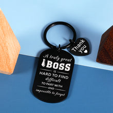 将图片加载到图库查看器,Boss Appreciation Gifts Keychain for Women Men Office Boss Day Thank You Gifts for Leader Mentor PM from Coworker Colleagues Birthday Leaving Going Away Gifts for Manager Retirement Gifts for Him Her