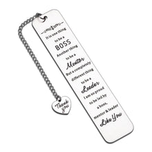 将图片加载到图库查看器,Coworker Farewell Gifts Bookmark for Lady Boss Mentor Leader Employee Appreciation Gifts Going Away Leaving Retirement Promotion Thank You Gifts for Book Lover Supervisor Boss Day Birthday Christmas