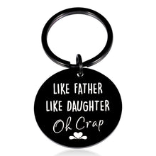 将图片加载到图库查看器,Dad Gifts Keychain from Daughter Funny, Father's Day Gifts Idea from Daughter, Birthday Christmas Gifts for Papa Daddy Stepdad from Stepdaughter Teen Girls, Father of the Bride Wedding Gifts