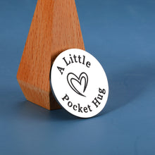 将图片加载到图库查看器,Inspirational Gifts for Women Pocket Hug Token Keepsake Long Distance Relationship Gifts for Son Daughter Christmas Gifts for Students Women Men Friends Birthday Graduation Valentines Back to School