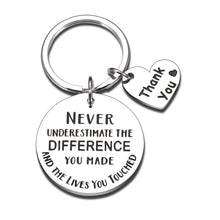 将图片加载到图库查看器,Thank You Gifts for Coworkers Employee Appreciation Gifts Keychain for Women Men Office Retirement Leaving Gifts from Colleague Friend Boss Lady Leader Nurse Teachers Farewell Goodbye Going Away