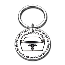将图片加载到图库查看器,Nurse Gifts Keychain for Women Men Nurses RN Graduation Practitioner Present for Nurse Birthday Christmas Thanksgiving Pendant Nurse Appreciation Key Ring for Nursing School Students