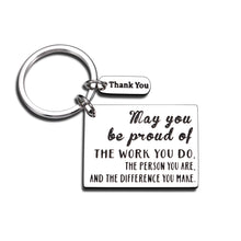 将图片加载到图库查看器,Going Away Gift for Coworker Friends Thank You Farewell Gifts Keychain Employee Teacher Appreciation Gifts for Women Men the Office Retirement Good Bye Gifts for Colleagues Nurse from Leader Boss