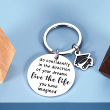 将图片加载到图库查看器,Class of 2022 Graduation Gifts for Kids Students Inspirational Keychain for Him Her High School College Back to School Gifts for Teen Girls Boys Birthday Gifts for Daughter Son from Dad Mom Jewelry
