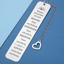 将图片加载到图库查看器,Inspirational Gifts for Women Bookmarks for Book Lovers Birthday Gifts for Son Friends Teens Boys Christmas Gifts for Students Women Men Friends Valentines Graduation Back to School Stocking Stuffers