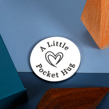 将图片加载到图库查看器,Inspirational Gifts for Women Pocket Hug Token Keepsake Long Distance Relationship Gifts for Friends Son Him Teen Boys Gift Ideas Birthday Gifts for Men Christmas Gifts for Women Graduation Valentines