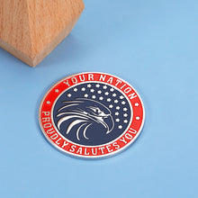 将图片加载到图库查看器,Double-Sided Thank You for Your Service Military Coin Military Gifts for Men Women Appreciation Gifts for Veterans Soldier Thank You Gifts Friend Dad Uncle Son Teens Deployment Retirement Veterans Day