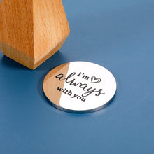 将图片加载到图库查看器,Valentines Gifts for Him Pocket Hug Token I Love You Gifts for Him Husband Boyfriend Christmas Gifts for Men Friends Birthday Long Distance Relationship Gifts for Son Stocking Stuffers for Teen Boys