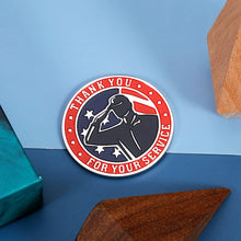 将图片加载到图库查看器,Double-Sided Thank You for Your Service Military Coin Military Gifts for Men Women Appreciation Gifts for Veterans Soldier Thank You Gifts Friend Dad Uncle Son Teens Deployment Retirement Veterans Day
