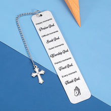 将图片加载到图库查看器,Christian Gifts for Women Inspirational Bible Bookmark for Book Lovers Christmas Gifts for Mom Teen Boys Kids Friends Religious Gifts Pastor Appreciation Gifts Spiritual Gifts for Women Baptism Gifts