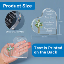 将图片加载到图库查看器,Christian Gifts for Women Men Arcylic Inspirational Gifts with Bible Verse Christmas Gifts for Mom Friends Religious Gifts Pastor Appreciation Gifts Spiritual Gifts Baptism Gifts Keepsake Paperweight