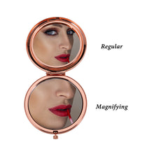 将图片加载到图库查看器,Aiseavril Cadeau Birthday Gifts for Mom Rose Gold Compact Mirror for Mom from Son Daughter Valentines Day Gifts for Mom Stocking Stuffers for Mom Anniversary Wedding Engagement Mothers Day Presents