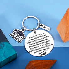 将图片加载到图库查看器,Class of 2023 Graduation Gifts for Him Her Inspirational Keychain Senior 2023 Gifts for University College Middle Senior High School Students Christmas Stocking Stuffers for Teen Boys Teen Girls Son