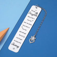 将图片加载到图库查看器,Daughter Gift from Mom Inspirational Bookmark Stocking Stuffers for Teen Girls Daughter in Law Gifts Christmas Gifts for Daughter Birthday Valentines Day Graduation Gifts for Her Teen Girls Gift Ideas