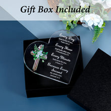 将图片加载到图库查看器,Christian Gifts for Women Men Arcylic Inspirational Gifts with Bible Verse Christmas Gifts for Mom Friends Religious Gifts Pastor Appreciation Gifts Spiritual Gifts Baptism Gifts Keepsake Paperweight