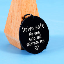 将图片加载到图库查看器,Drive Safe Keychain Gifts for Boyfriend Girlfriend Valentines Day Gifts for Him Her Couples Husband Christmas Gifts from Wife Stocking Stuffers for Men Women Birthday Anniversary Wedding Engagement