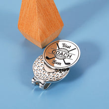 将图片加载到图库查看器,Coach Appreciation Gift Magnetic Golf Ball Marker Hat Clip Soccer Coach Gifts Football Basketball Coach Gifts for Women Golf Accessories for Men Thank You Gifts Birthday Christmas Stocking Stuffers