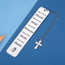 将图片加载到图库查看器,Christian Gifts for Women Inspirational Bible Bookmark for Book Lovers Christmas Gifts for Mom Teen Boys Kids Friends Religious Gifts Pastor Appreciation Gifts Spiritual Gifts for Women Baptism Gifts
