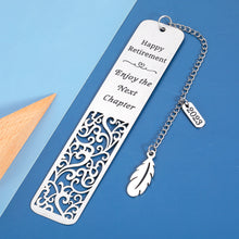 将图片加载到图库查看器,Retirement Gifts for Women 2023 Bookmarks for Book Lovers Mens Retirement Gifts for Coworker Colleagues Employee Appreciation Gifts for Retired Teacher Nurse Coach Boss Leader Going Away Leaving Gifts
