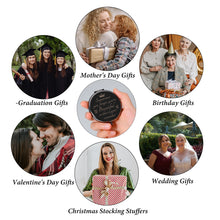 将图片加载到图库查看器,Valentines Day Gifts for Her Girlfriend Wife Compact Makeup Mirror Christmas Stocking Stuffers for Teen Girls Birthday Gifts for Women Daughter Mom Female Friends Sisters Gifts for Sister Graduation