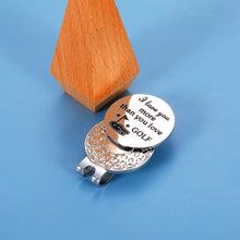 将图片加载到图库查看器,Magnetic Golf Ball Marker Hat Clip Golf Accessories for Men I Love You Gifts for Him Gifts for Golfers Golf Lover Birthday Gifts for Boyfriend Valentines Day Gifts for Husband Anniversary Couple Gifts