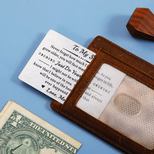 将图片加载到图库查看器,Son Gifts from Mom Wallet Card Insert Birthday Gift Card Teen Boy Gifts Christmas Gifts for Men Kids Graduation Gifts Valentines Day Gifts Off to College Back to School Stocking Stuffers for Teen Boys