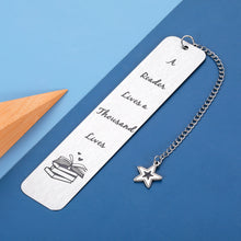 将图片加载到图库查看器,Bookmarks for Women Men Inspirational Bookmarks for Book Lovers Readers Stocking Stuffers for Women Men Daughter Son Birthday Gifts for Teen Girls Boys Christmas Gifts Graduation Gifts Back to School