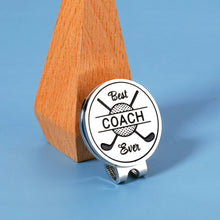 将图片加载到图库查看器,Coach Appreciation Gift Magnetic Golf Ball Marker Hat Clip Soccer Coach Gifts Football Basketball Coach Gifts for Women Golf Accessories for Men Thank You Gifts Birthday Christmas Stocking Stuffers
