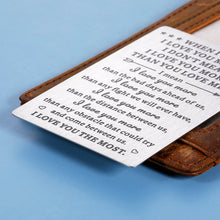 将图片加载到图库查看器,Valentine Cards Gifts for Him Boyfriend Anniversary Card Wallet Inserts Birthday Gift Card I Love You Gifts for Him Valentines Day Gifts for Husband Christmas Gifts for Men Wedding Gifts for Couple