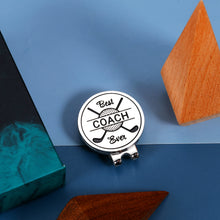 将图片加载到图库查看器,Coach Appreciation Gift Magnetic Golf Ball Marker Hat Clip Soccer Coach Gifts Football Basketball Coach Gifts for Women Golf Accessories for Men Thank You Gifts Birthday Christmas Stocking Stuffers