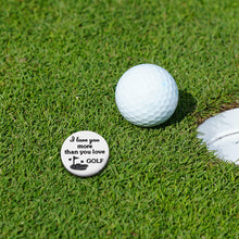 将图片加载到图库查看器,Magnetic Golf Ball Marker Hat Clip Golf Accessories for Men I Love You Gifts for Him Gifts for Golfers Golf Lover Birthday Gifts for Boyfriend Valentines Day Gifts for Husband Anniversary Couple Gifts