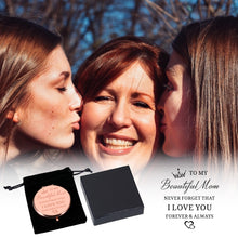 将图片加载到图库查看器,Aiseavril Cadeau Birthday Gifts for Mom Rose Gold Compact Mirror for Mom from Son Daughter Valentines Day Gifts for Mom Stocking Stuffers for Mom Anniversary Wedding Engagement Mothers Day Presents