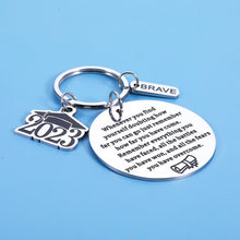 将图片加载到图库查看器,Class of 2023 Graduation Gifts for Him Her Inspirational Keychain Senior 2023 Gifts for University College Middle Senior High School Students Christmas Stocking Stuffers for Teen Boys Teen Girls Son