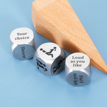 将图片加载到图库查看器，3 Pcs Decision Dice Husband Stocking Stuffers for Adults Men for Boyfriend Girlfriend Valentines Day Gifts for Him Her Date Night Gifts for Couples Wife Birthday Anniversary Funny Gifts
