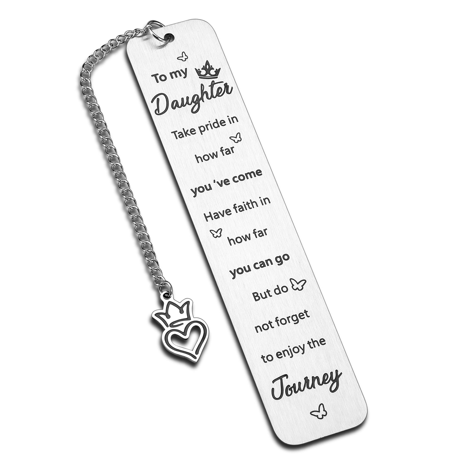  Daughter Gifts from Mom Daughter Bookmarks Valentines