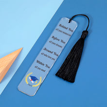 将图片加载到图库查看器，2023 Graduation Gifts Acrylic Bookmarks for Him Her Class of 2023 College Senior High School Daughter Son Birthday Gifts from Mom Dad Friends Nurse Students Inspirational Grad Gift for Boy Girls Teens
